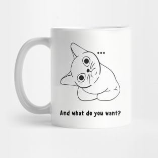 And What do you want? Cat mode! Mug
